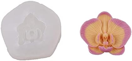Phalaenopsis Scented Candle Resin Mold - Resin Casting Silicone Molds for Home Decor & Candle Making Wave Spiral Mold