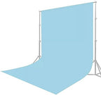 Yizhily Seamless Photogrphy Background Paper, Paper Backdrop Roll for Photoshoot, 82" x16', Sky Blue