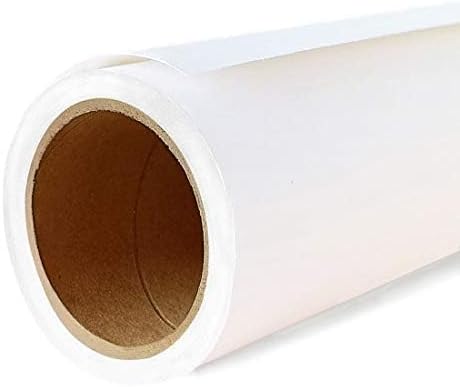 Yizhily Seamless Photo Photography Background Paper Backdrop Paper Roll for Photoshoot and Videos, 82" x16', Arctic White