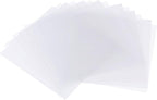 12-Pack 5 mil 12-Inch-by-12-Inch Blank Stencil Sheet for Cricut Vinyl, Silhouette, Transparent PET Acetate Mylar Craft Template Material