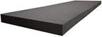 GoTo Foam 2" x 24" x 72" Black Upholstery Foam Sheet - 1.8 Density, Firm (44 ILD), Open-Cell Polyurethane - Cushion Replacement, DIY, Soundproofing