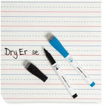 U Brands Dry Erase Lap Board, Double Sided, Small Whiteboard, 9" x 12", 24 Count