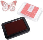 IROMOYO Stamp PAD, Traditional Japanese Ink Colour, Oil-Based Ink pad - Light Pale Pink