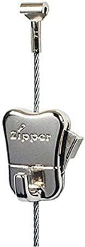 STAS Zipper Hook + Steel Cable with Cobra- Packet of 4