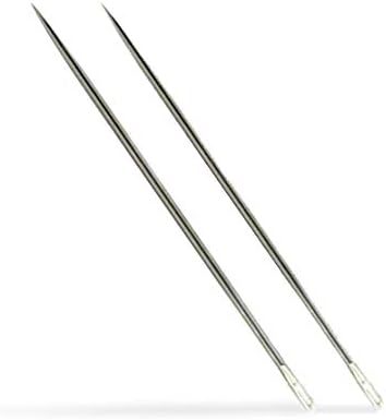 4" Upholstery Large Eye Long Needle 2 PCS Apply to Home or Work Hand Sewing Tapestry Embroidery. (4 INCH)