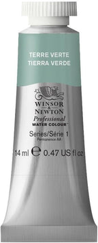 Winsor & Newton Professional Watercolor, 14ml (0.47-oz) Tube, Terre Verte