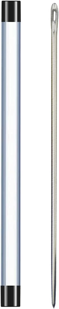 12'' Long Needle,Big Sewing Needle,with Needle Storage Tube Large Needle