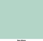Dixie Belle Paint Company Chalk Finish Furniture Paint - Sea Glass (4oz) - Matte Pastel Blue/Green Chic Chalk Mineral DIY Furniture Paint