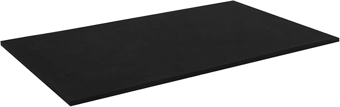 AMZQNART EVA Foam, Cosplay Foam Roll, Size 5mm Thick 39 x 59in (16sqft) Suitable for Large Foam Cosplay Modeling, DIY Projects, Crafts, Ultra High Density 90 kg/m3. Black