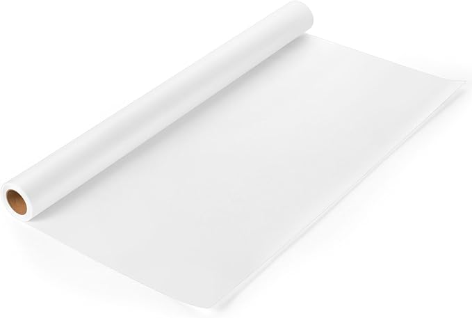 Tracing Paper Roll 24in x 30yd, White Trace Paper Pattern Paper Translucent Tracing Paper for Sewing, Drawing, Sketching, Gift Wrapping