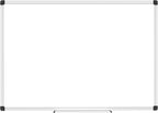 XBoard Magnetic Whiteboard 40 x 30 Inch, Dry Erase White Board for Wall with Marker Tray 3' x 2.5' | Aluminum Frame Message Presentation Board for Home School & Office