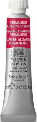 Winsor & Newton Professional Water Colour Paint, 0.17-oz Tube, Permanent Alizarin Crimson