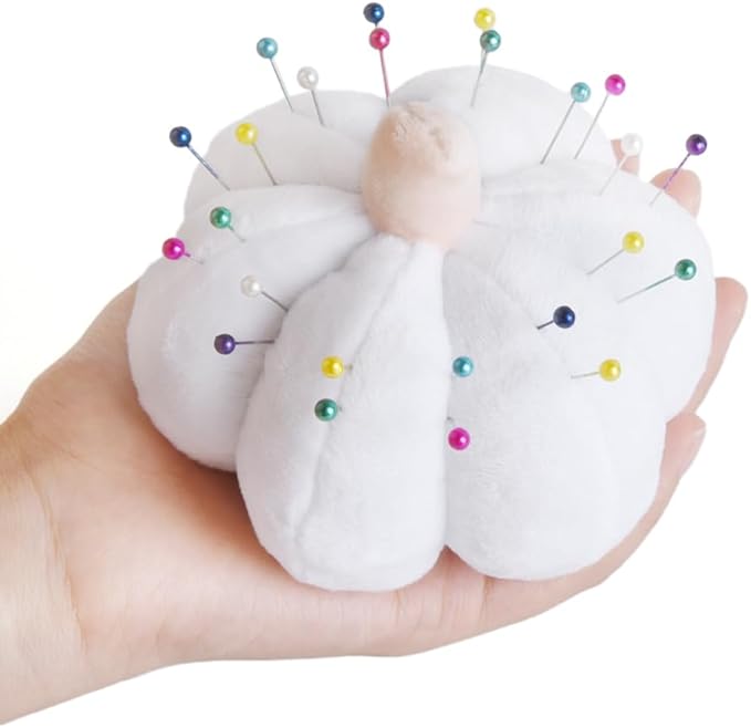 Garlic Pin Cushion,Large Pincushions,Cute Pin Cushions Needle Holders for Sewing Quilting Accessory, DIY Crafts or Patchwork Decor