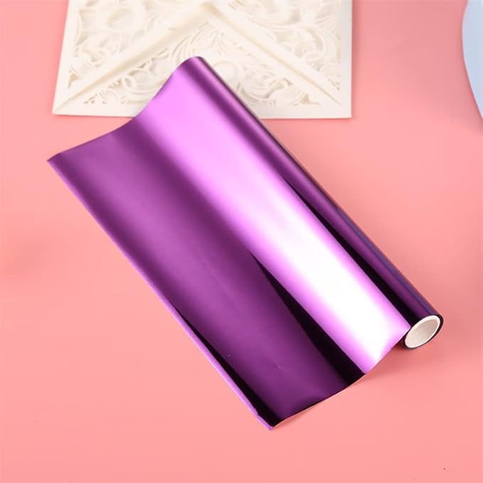 8 PCS Toner Reactive Foil Roll Use with Laminator Laser Printer,Paper Holographic Heat Transfer Crafts Foil Roll for Scrapbooking Crafting Cardstock Hot Stamping Holographic Heat Tranfer 5mx19cm/Roll
