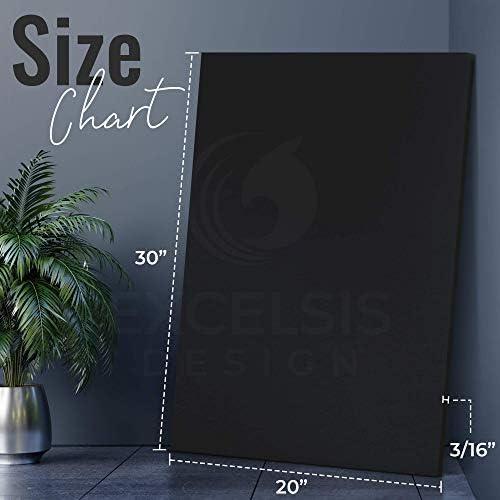 15 Pack Foam Board | Black Foam Board 3/16 Inch Thick Black Core Mat | Backing Board for Presentations, Signboards, Arts, Display and Crafts with Double-Sided Sheet - 20x30 Inches