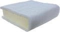 FoamRush 1" x 24" x 24" Seat Cushion Foam with Batting/Dacron (Cushion Seat Replacement) Made in USA