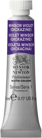 Winsor & Newton, Winsor Violet (Dioxazine) Professional Water Colour Paint, 5ml, 0.17-oz Tube