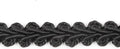 BEL AVENIR Braid Trim 1/2 inch 13.6 Yards French Gimp Basic Sewing Polyester DIY Crafts Costume Home Decorative (Black)