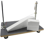 TECHTONGDA Hot Wire Foam Cutter Styrofoam Cutting Machine Thermocut with Temperature Adjuster and Cutting Wire 110V (38 x 58cm/15 x 22.8in, Black)