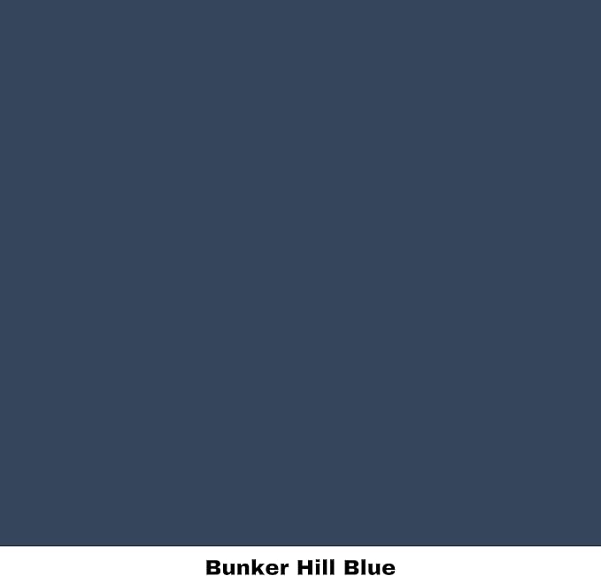 Dixie Belle Paint Company Chalk Finish Furniture Paint - Bunker Hill (16oz) - Matte Indigo Blue Chic Chalk Mineral DIY Furniture Paint