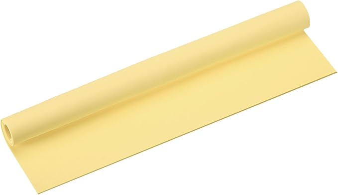 MECCANIXITY Foam Sheets Crafts 19x19 Inch 2mm EVA Craft Foam Paper Foam Sheets for Crafts Projects DIY Cosplay Modeling, Light Yellow