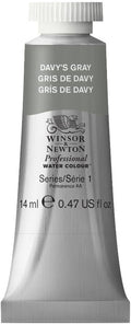 Winsor & Newton Professional Watercolor, 14ml (0.47-oz) Tube, Davy's Gray