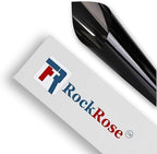 Rockrose Professional Window Tint for Home – One Way Privacy Window Film for Home Offices Heat Blocker Reflective Adhesive Mirror Tint with 99% UV Block – Black-Silver 30in x 100FT