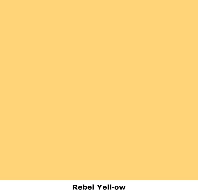 Dixie Belle Paint Company Chalk Finish Furniture Paint - Rebel Yell-ow (4oz) - Matte Vintage Yellow Chic Chalk Mineral DIY Furniture Paint
