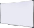 Premium 72"x 48" Multipurpose Magnetic Dry Erase Board with Aluminum Frame | Versatile Wall-Mounted Whiteboard with Pen Tray for Enhanced Office and Classroom Presentations