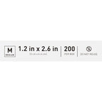 McKesson Alcohol Prep Pads [Pack of 200] 70% Isopropyl, Individually Wrapped Wipes, Sterile, Medical-Grade, First Aid, Medium