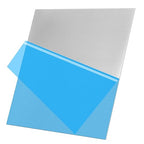 6061 T651 Aluminum Sheet Metal 20 x 20 x 1/8 (0.125”) Inch Flat Plain Aluminum Plate Covered with Protective Film, Heat Treatable Rectangle 3MM Aluminum Metal Plate for Crafting, Industrial
