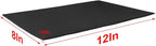 Foam Sheets with Adhesive Backing Foam Padding Neoprene Rubber Mat Closed Cell Sheet Anti-Slip Insulation Rubber Anti Vibration Square Pad (12" x 8" x 1/8", 5 Pcs)