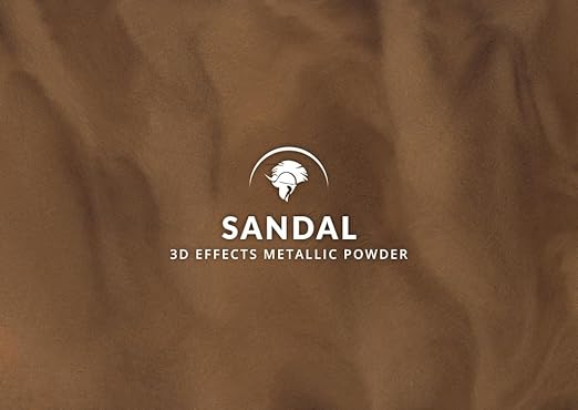 Spartan Epoxies Metallic Pigment Powder for Epoxy - 30 Unique Colors, 4oz for 1 Gallon and 12oz for 3 Gallons of Clear Epoxy, Made in The USA (Sandal, 4oz (45 Grams))