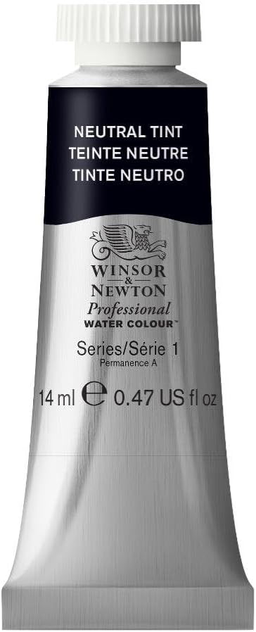 Winsor & Newton Professional Watercolor, 14ml (0.47-oz) Tube, Neutral Tint