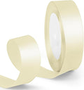 1 Inch 25 Yards Satin Ribbon Ivory, Solid Color Fabric Ribbon for Gift Wrapping, Wedding, Polyester Gift Ribbon for Birthday Party Decoration, Craft, Hair, Floral, Sewing