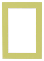 11x14 Mat for 8.5x11 Photo - Precut Pistachio Green Picture Matboard for Frames 11 x 14 Inches - Bevel Cut Matte to Display Art 8.5 x 11 Inches - Acid Free ONE MAT with Backing Board & Clear Bag