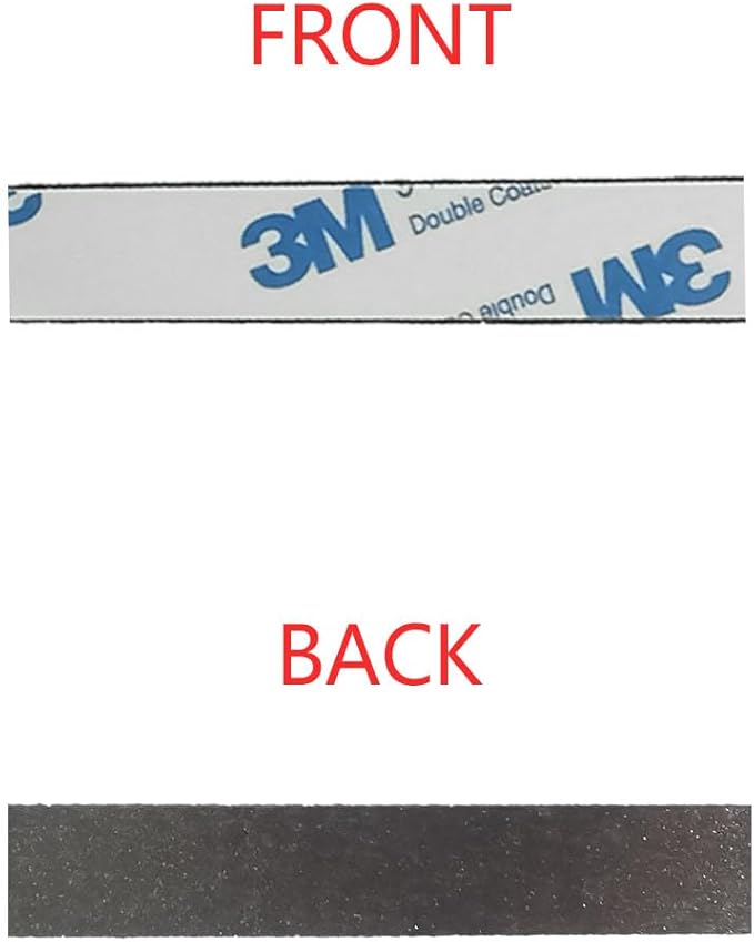 1/2 Inch Neodymium Flexible Magnet Strip, Magnetic Rubber Tape with 3M Self-Adhesive (84 Inches),Magnetic Tape Strips Roll with 3M Adhesive Backing, Flexible Sticky Magnet Tape