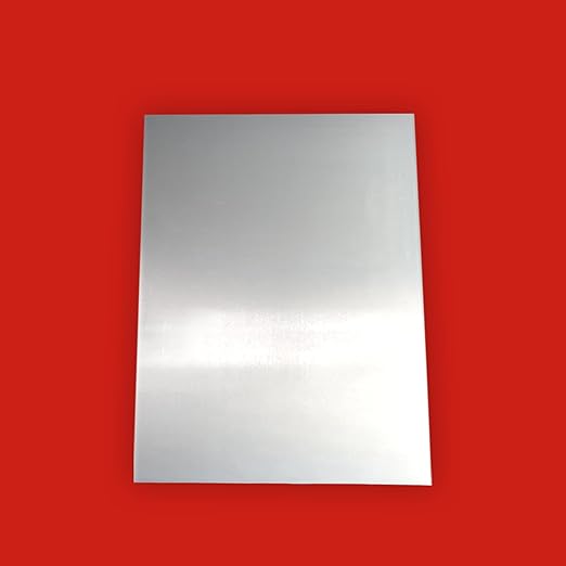 Metoro .250 x 18 x 12 Aluminum Sheet Plate - Grade 5052 | Durable & Versatile Metal for DIY, Industrial Use, Signage, Prototyping | Corrosion-Resistant, Weldable, and Strong (1, 1/4" x18" x 12")