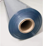 Metro Screenworks Tinted Clear Vinyl Roll (Partial) - Tinted Clear Marine Vinyl 20 Gauge Sheet - 54-in x 8 Yards - Double Polished Heavy Duty Plastic Sheeting for Windows, Boats, Greenhouse, & More