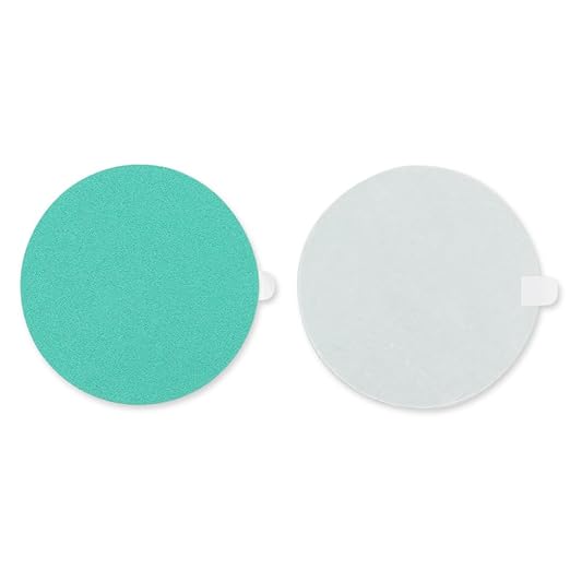 BHA 5” Green Film PSA Self Adhesive Sanding Discs - 50 Pack - Wet/Dry, Sticky Back, Premium Aluminum Oxide for Long-Lasting, Low-Dust & Load Resistant Sanding and Surface Finishing - 100 Grits