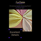 Premium Palette Knife Painting Paste|Texture Paste|Authentic Bright Colors|Ready to Use|Easy to Apply| 6oz (Leaf Green)