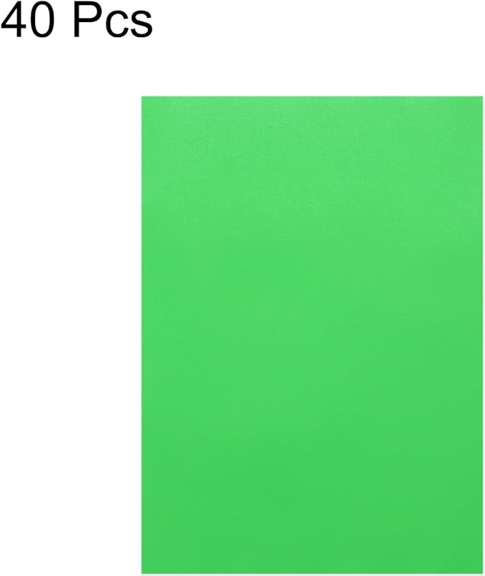 MECCANIXITY Colored Vellum Paper, 40 Sheet Green Transparency 11.7 x 8.2 Printable Vellum Paper, Translucent Vellum Sheets for Printing Wedding Invitations, Ink Jet Laser Printer