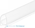 MECCANIXITY PVC Poster Hanger Rail Poster Strip Bar 70cm/28inch Clear with Clips for Poster, Map, 4 Set
