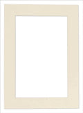 8x10 Mat Bevel Cut for 5x8 Photos - Acid Free Textured Cream Precut Matboard - For Pictures, Photos, Framing - 4-ply Thickness