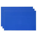 PATIKIL 6x10 Inch Anodized Aluminum Sheet Metal, 3Pcs Laser Plates Engraving Blanks 0.5MM Thin Rectangle for Crafting DIY House Laser Engraving, Blue
