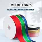 5/8" Wide x 100 Yards Single Face Polyester Satin Ribbon, Satin Ribbon for Crafts, Gift, Hair Bows, Wedding Party Decoration, Bow Making & Other Projects (Yellow)