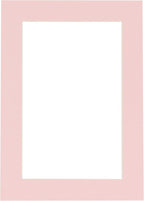 11x14 Mat for 8.5x11 Photo - Precut Soft Pink Picture Matboard for Frames Measuring 11 x 14 Inches - Bevel Cut Matte to Display Art 8.5 x 11 Inches - Acid Free ONE MAT with Backing Board & Clear Bag