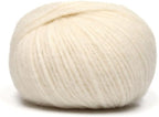 Pullu - Baby Alpaca Merino Wool Yarn Set of 3 Skeins (150 Grams) Worsted Weight - Sourced Directly from Peru - Heavenly Soft and Perfect for Knitting and Crocheting (Ivory)
