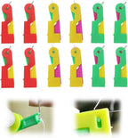 Automatic Needle Threader,New Sewing Machine Needle Threader,Sewing Needle Threaders,Plastic Needle Threaders,Automatic Needle Threading Device (12 PCS)
