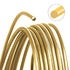 The Beadsmith Wire Elements Craft Wire – Tarnish Resistant, Soft Temper, Round, Rose Gold Color – 1.6mm, 14 Gauge, 10 Foot Spool – Jewelry Making, Wire Wrapping, Floral, & Other DIY Crafts